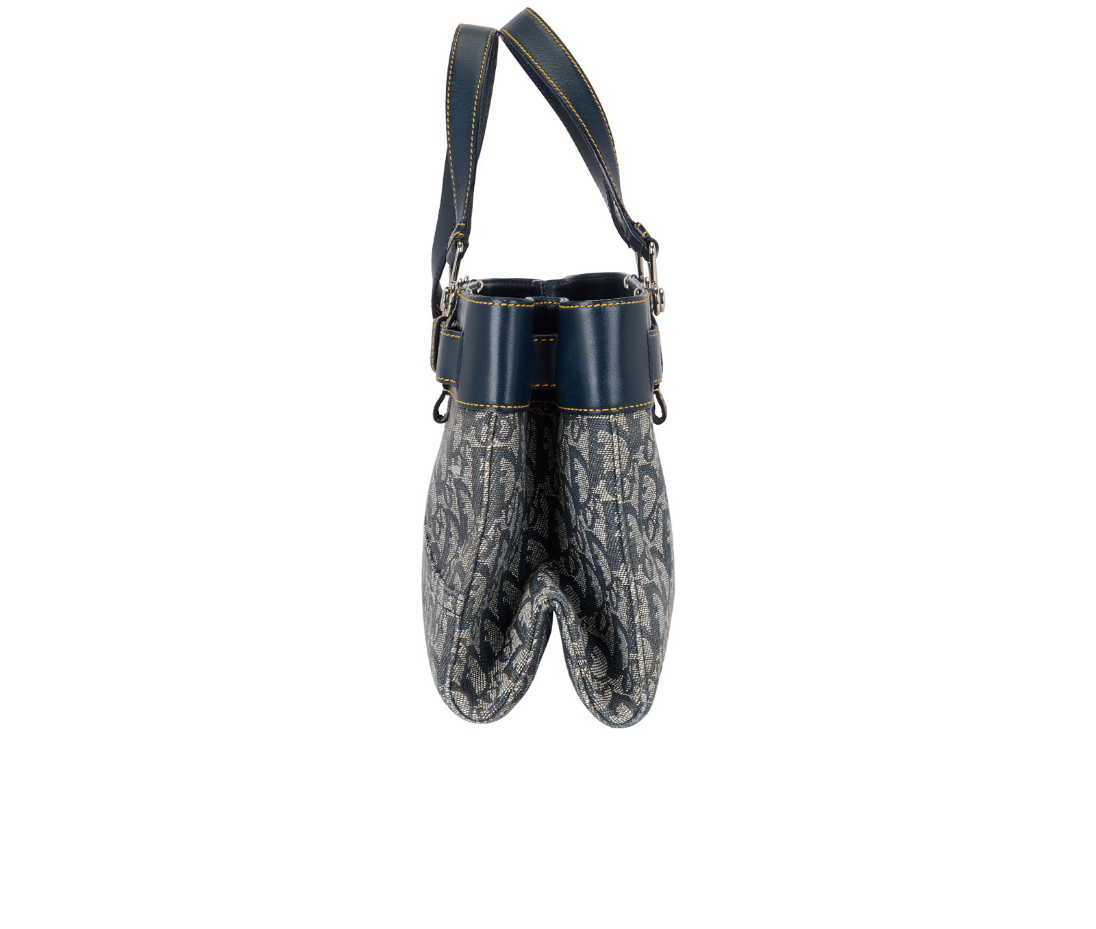 Diorissimo Jeans Pocket Trotter Tote, &pound;460, Handbags, Blue, Canvas, Bottom view